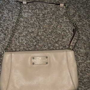 Beige leather Kate Spade ♠️ purse 👜